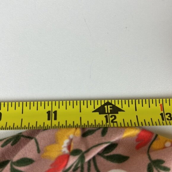 NWT GILLI Floral Faux Wrap Jersey Knit Dress - Picture 9 of 10